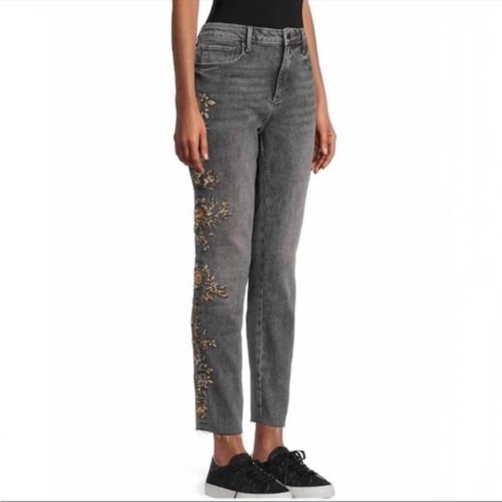 Driftwood Jackie Jeans with Embroidery